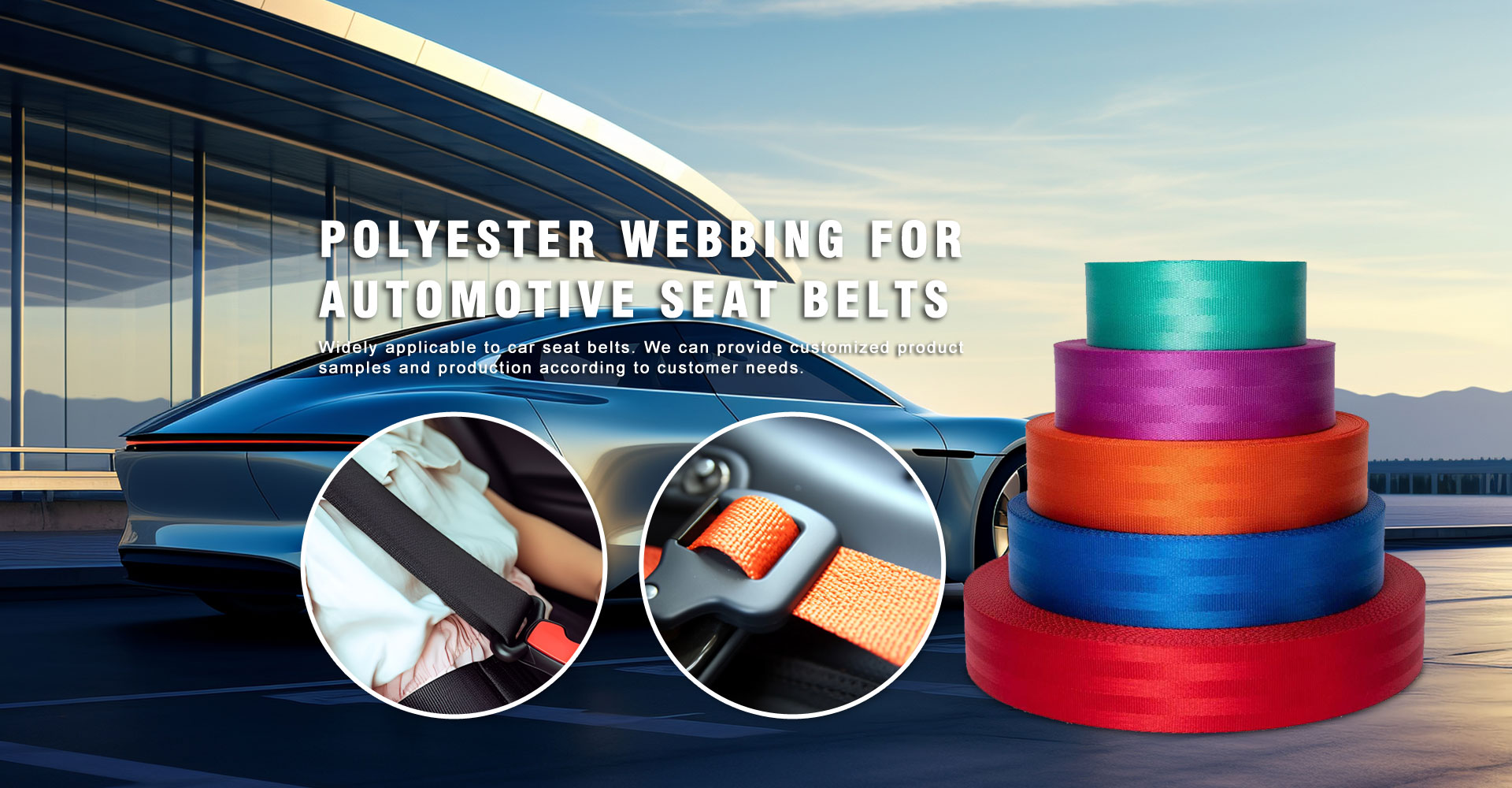 ຈີນ Polyester Webbing ຜູ້ຜະລິດ